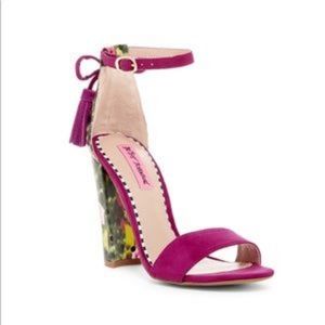 Pink Betsy Johnson heels